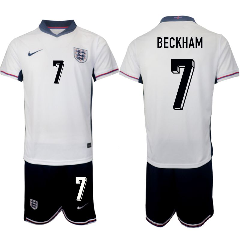 Men 2024-2025 Season England home white #7 Soccer Jersey->england jersey->Soccer Country Jersey